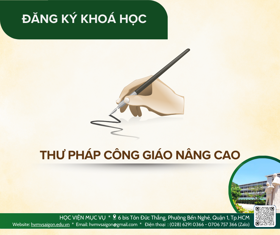 Thư pháp Công giáo (nâng cao)